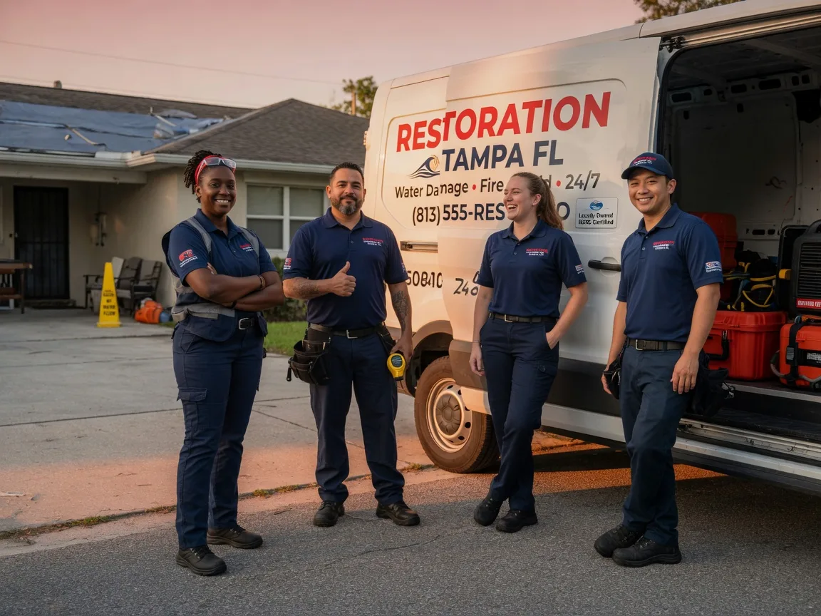 Water Damage Restoration company in Oaktown, IN