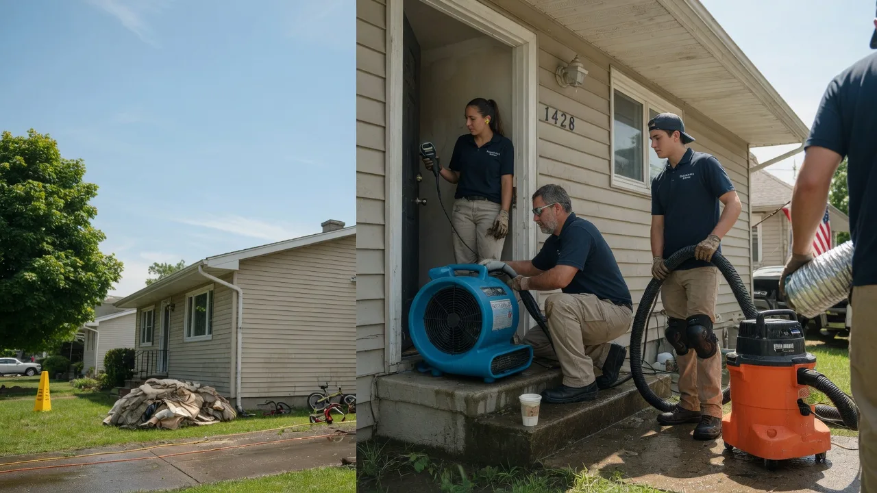 Water Damage Restoration in Oaktown, IN near me